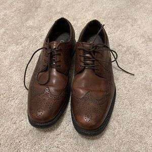 Chaps Brown Dress Shoes